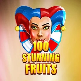 Slots logo of 100 Stunning Fruits from SYNOT Games at WildHub Casino