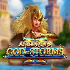 Age Of The Gods: God Of Storms 2 logo – Slots by Playtech at WildHub Casino
