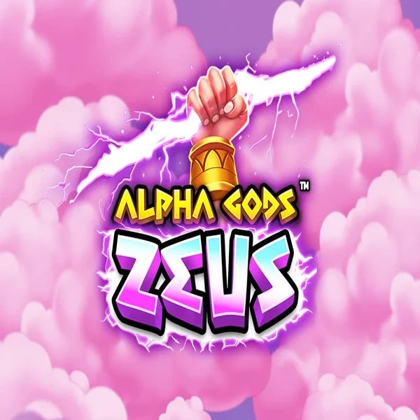 Alpha Gods Zeus logo – Slots by PearFiction Studios at WildHub Casino