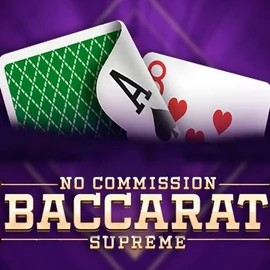 Baccarat Supreme logo by OneTouch Games at WildHub Casino