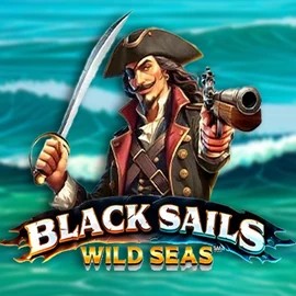 Official Slots logo: Black Sails Wild Seas by Infinity Dragon Studios at WildHub Casino