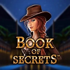 Book of Secrets logo by SYNOT Games at WildHub Casino