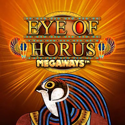 Official Slots logo: Eye of Horus Megaways by Blueprint Gaming at WildHub Casino
