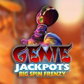 Genie Jackpots: Big Spin Frenzy logo – Jackpots by Blueprint Gaming at WildHub Casino