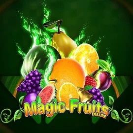 Magic Fruits Deluxe by Wazdan, showcased at wildhubs.ch – game logo