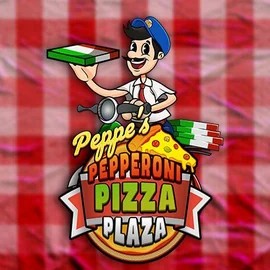 Peppe’s Pepperoni Pizza Plaza slot visual from Pragmatic Play available on wildhubs.ch