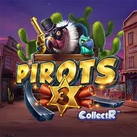 Pirots 3 game by ELK Studios – logo hosted on WildHub Casino
