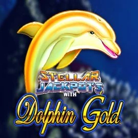 Enjoy Dolphin Gold with Stellar Jackpots by Lightning Box Game – logo hosted on wildhubs.ch