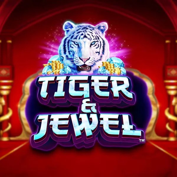 Tiger and Jewel online game logo by Greentube on wildhubs.ch
