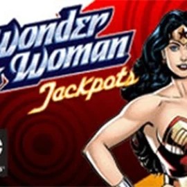 Wonder Woman Jackpots logo by Amaya at WildHub Casino